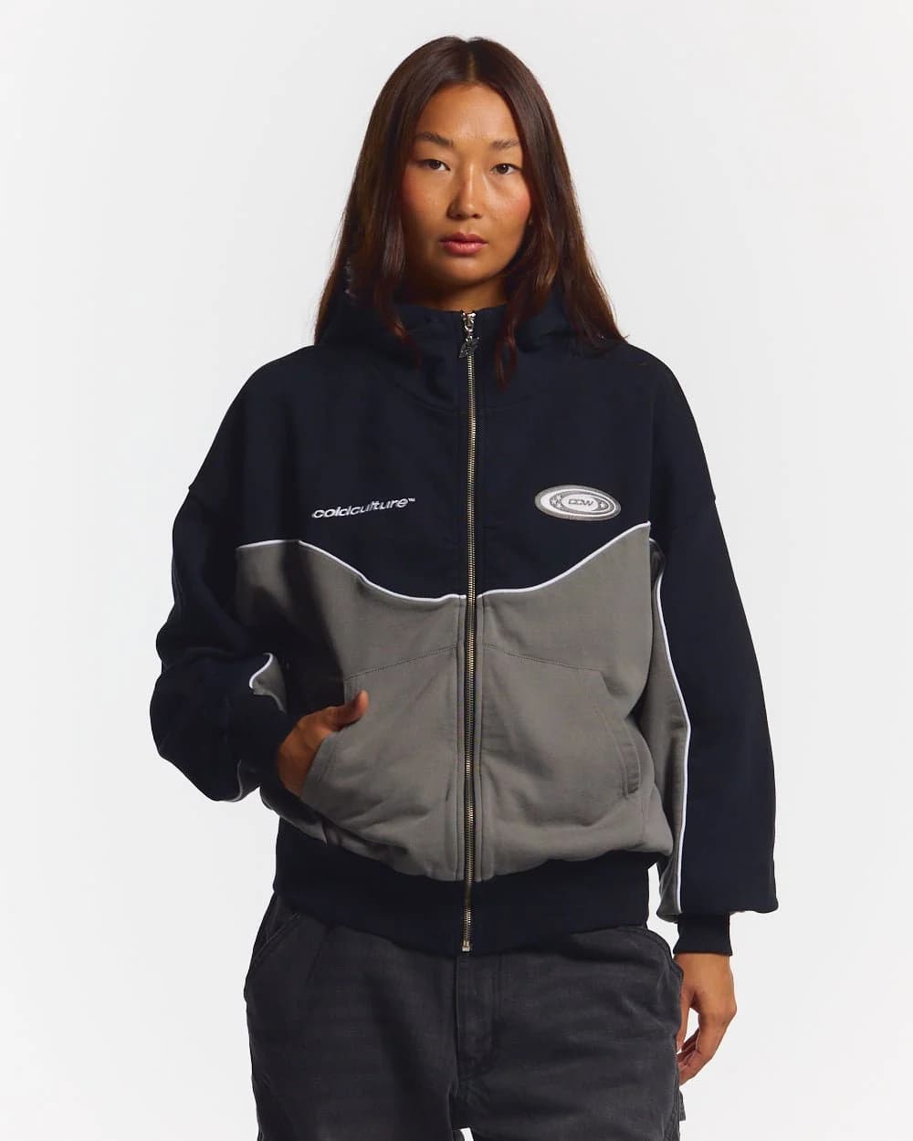 NO RISK ZIP HOODIE BLACK 5