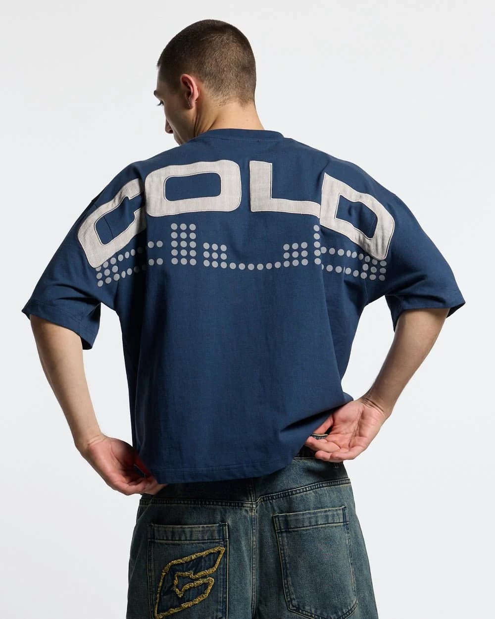 DOTS CLUB TEE BLUE 2