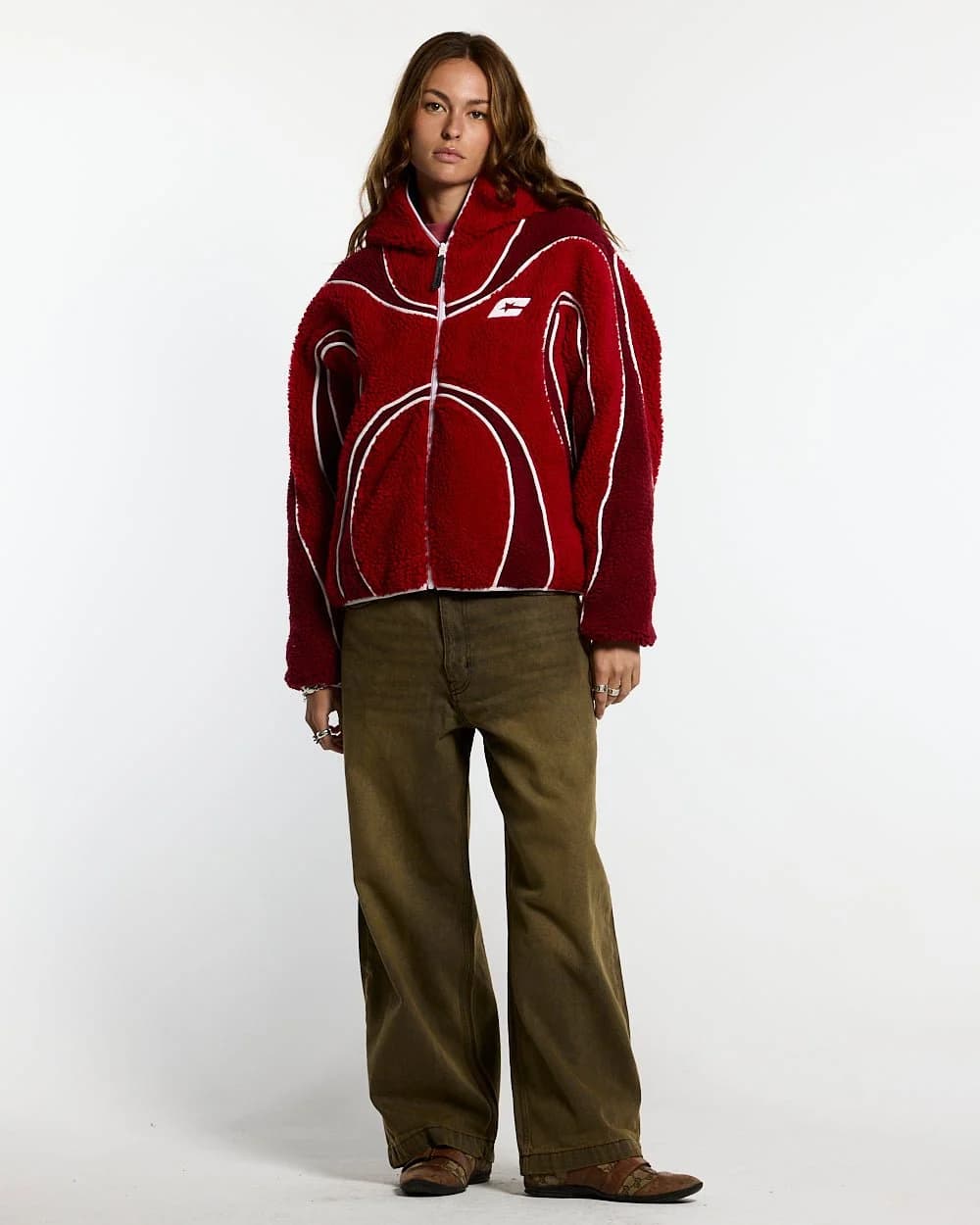TAKE OFF FLEECE RED 5