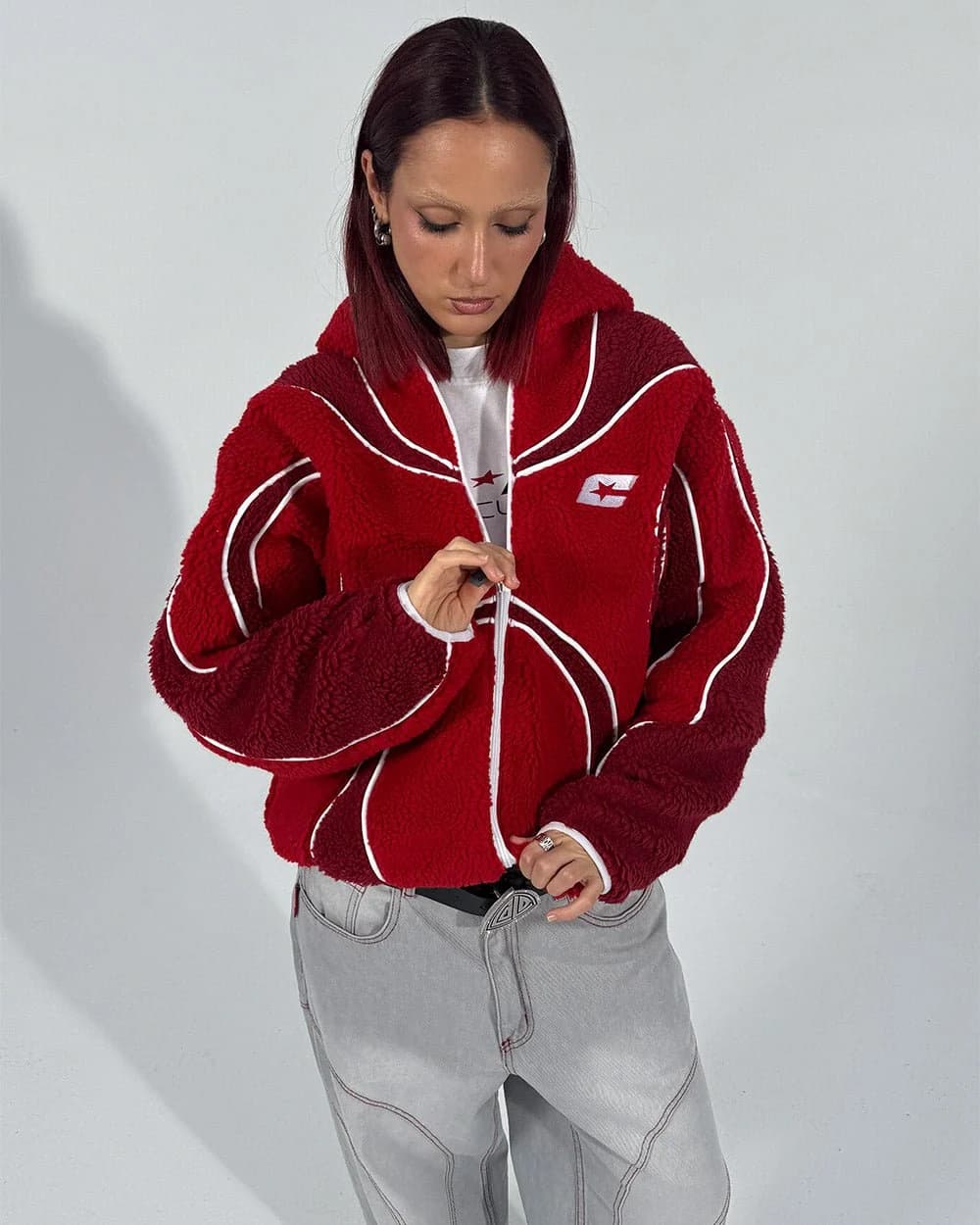 TAKE OFF FLEECE RED 7
