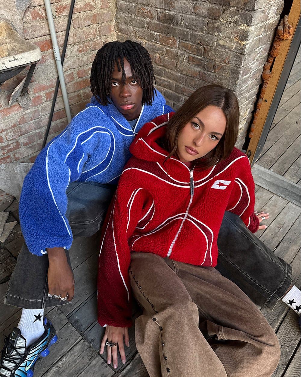 TAKE OFF FLEECE RED 8