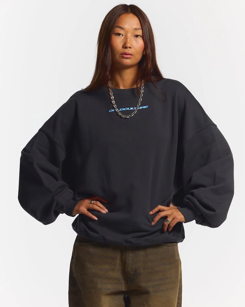 COSMOS ARC CREWNECK INDIA INK 6