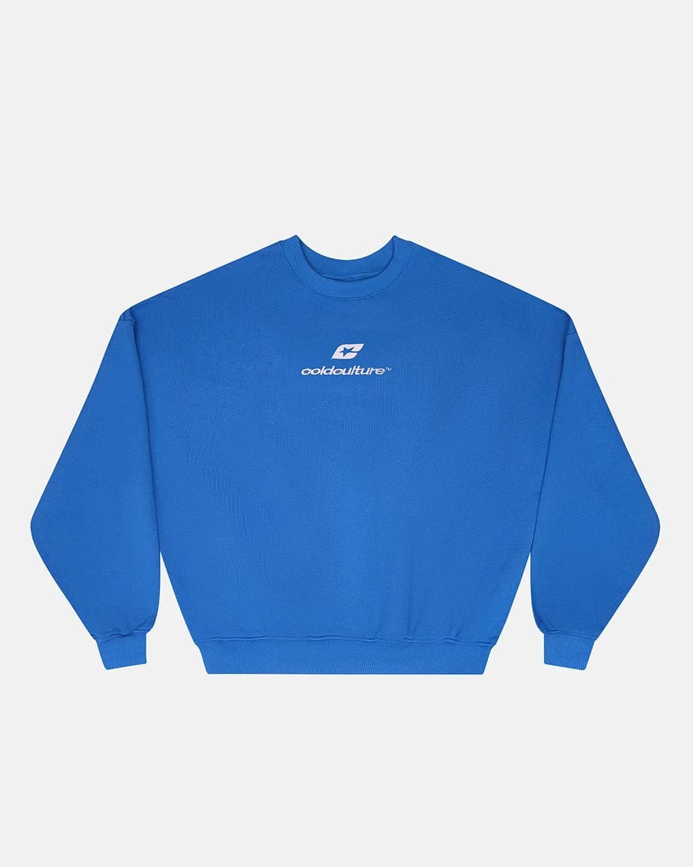 Curved Crewneck Blue 2