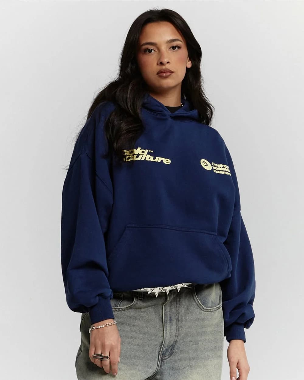 PLAYING HORSE HOODIE NAUTICAL BLUE 6