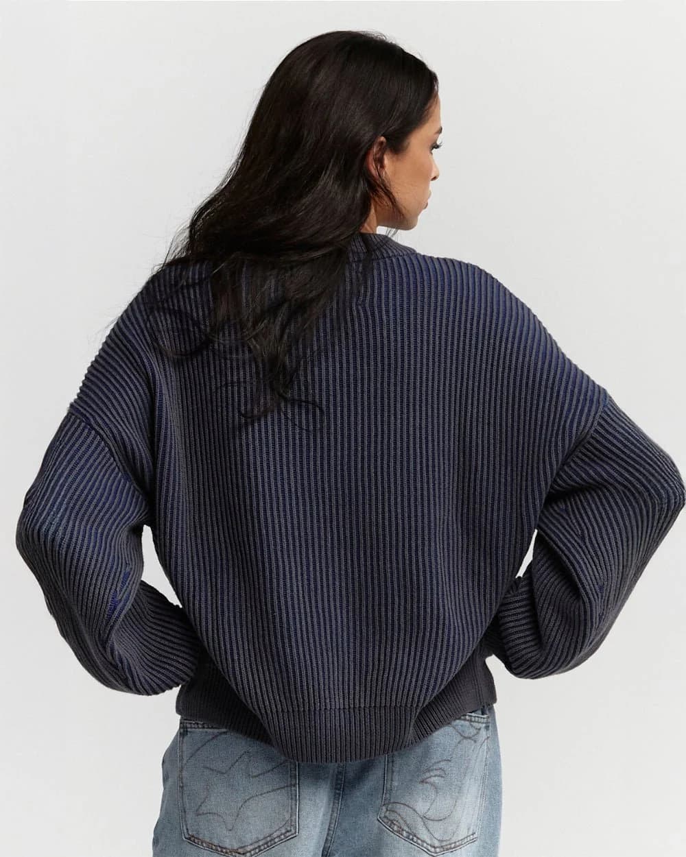 COLD UNIVERSITY KNIT DARK BLUE 6