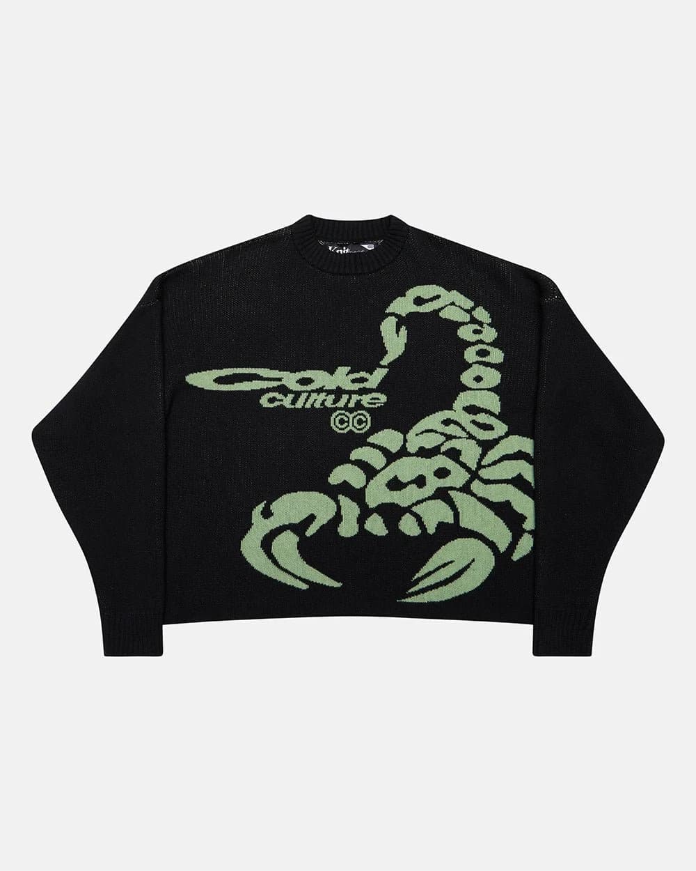 POISON KNIT BLACK AND GREEN by COLD CULTURE