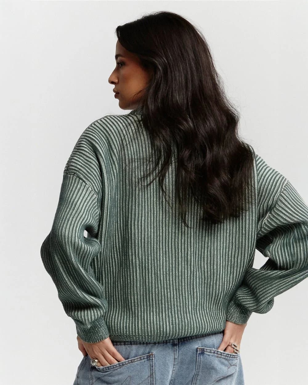 COLD UNIVERSITY KNIT WARM GREEN 6