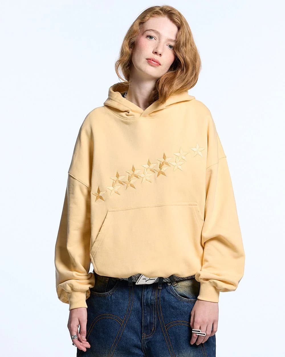 STARS HOODIE YELLOW 5