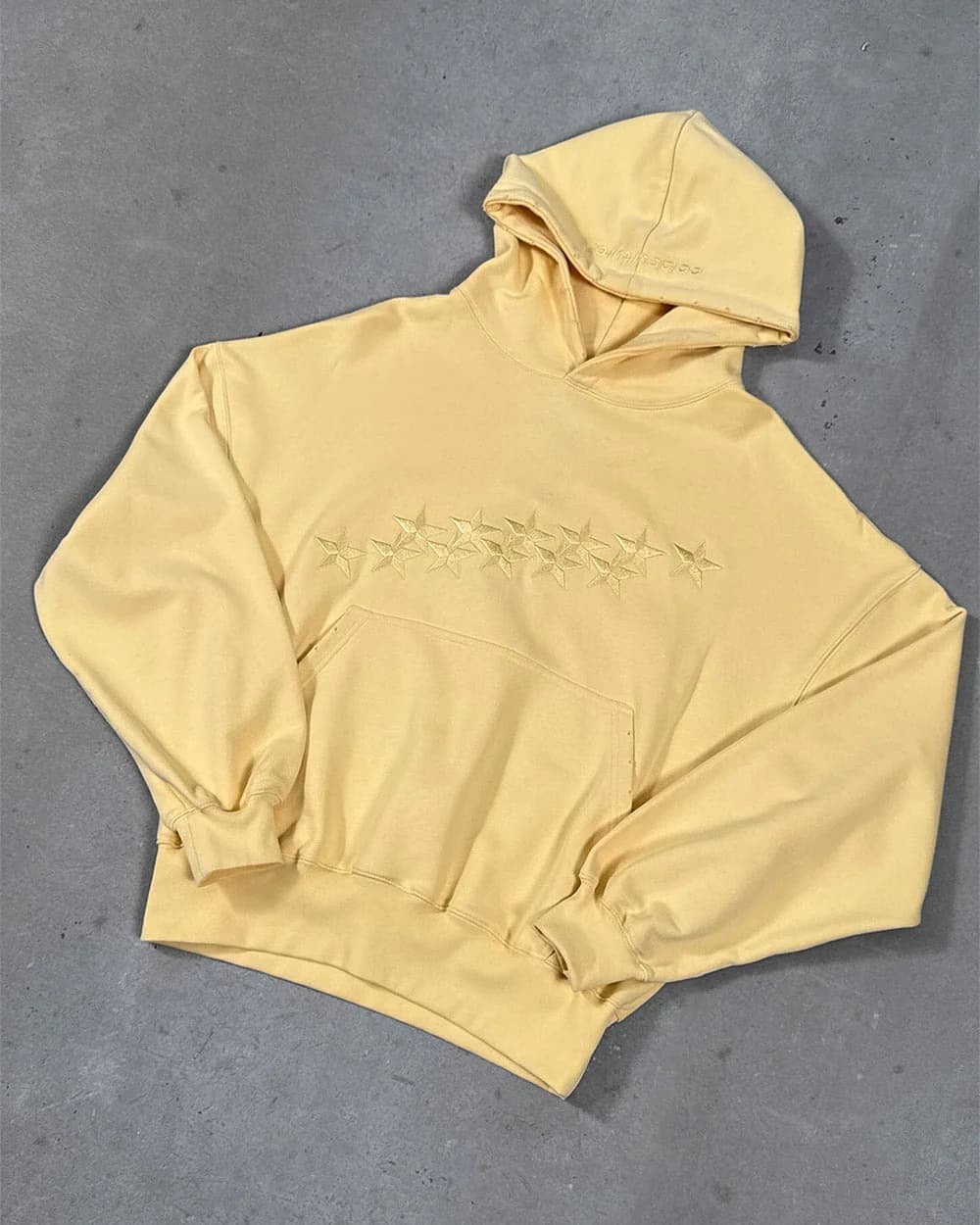 STARS HOODIE YELLOW 8