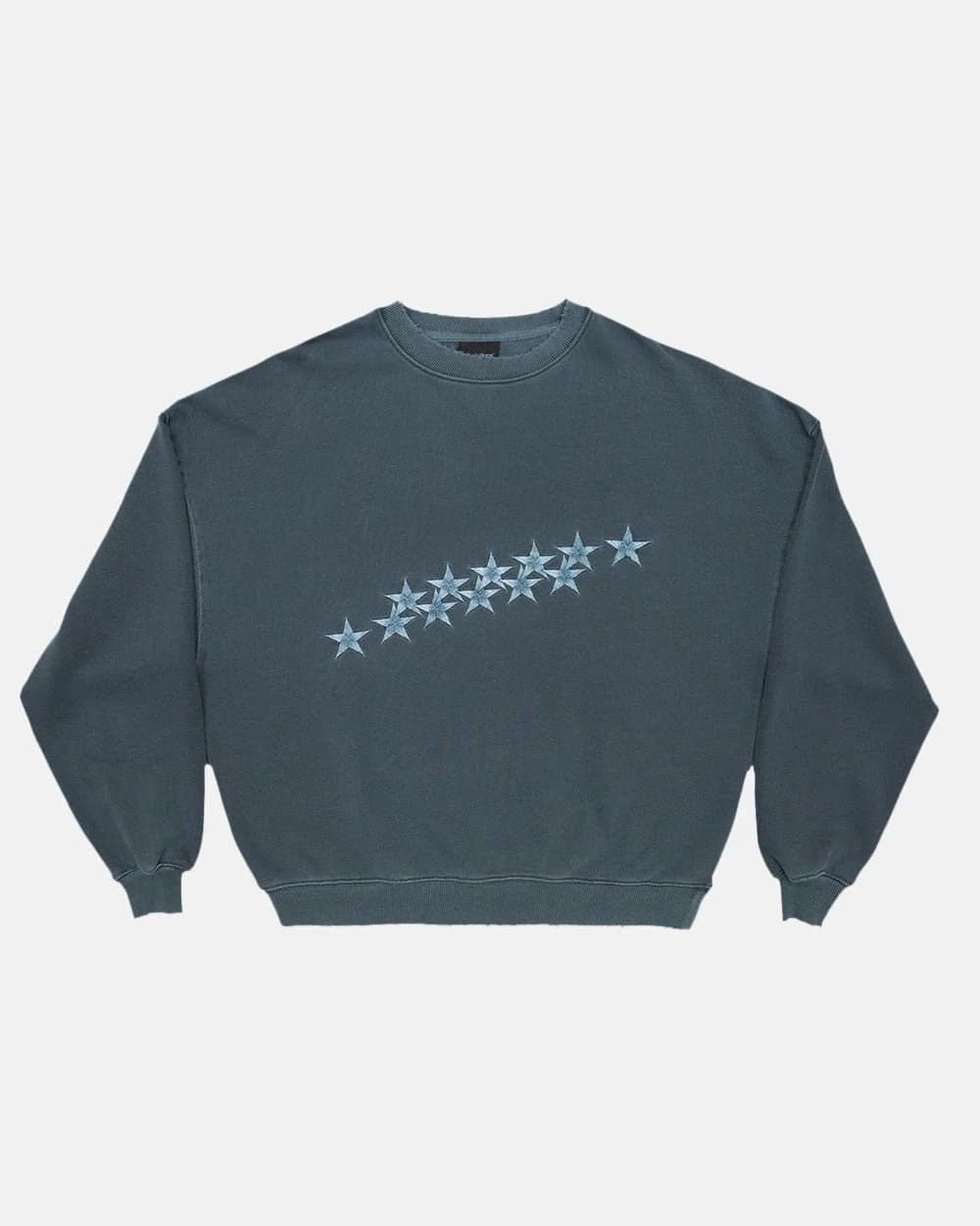 STARS CREWNECK SLATE BLUE by COLD CULTURE