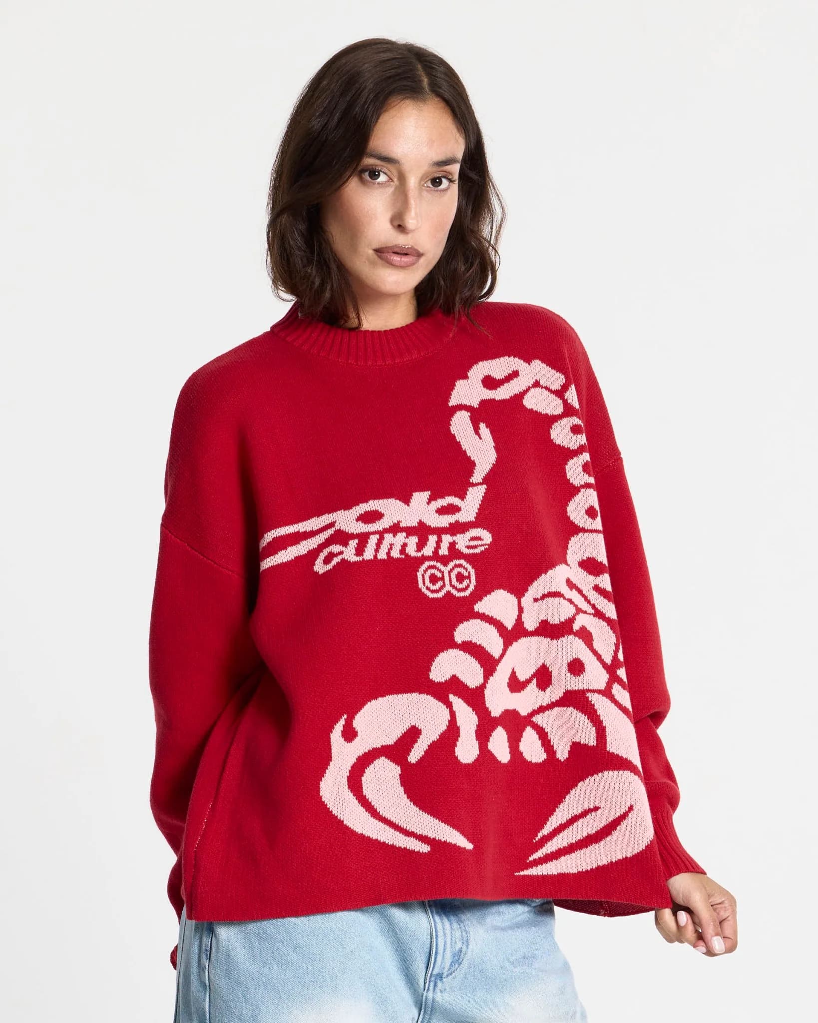 POISON KNIT RED AND SALMON 7