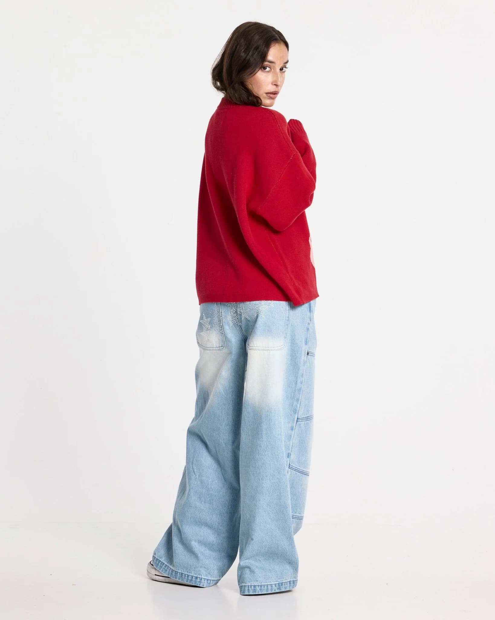 POISON KNIT RED AND SALMON 10