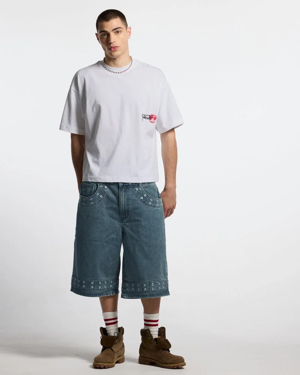 LIP COMBO TEE WHITE 4