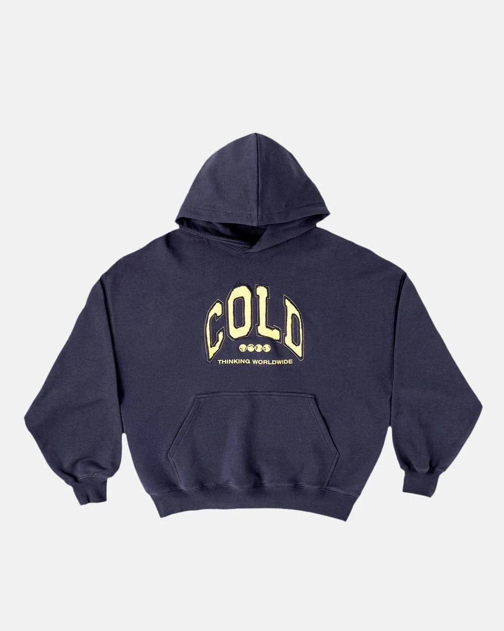 VARSITY HOODIE NAVY by COLD CULTURE