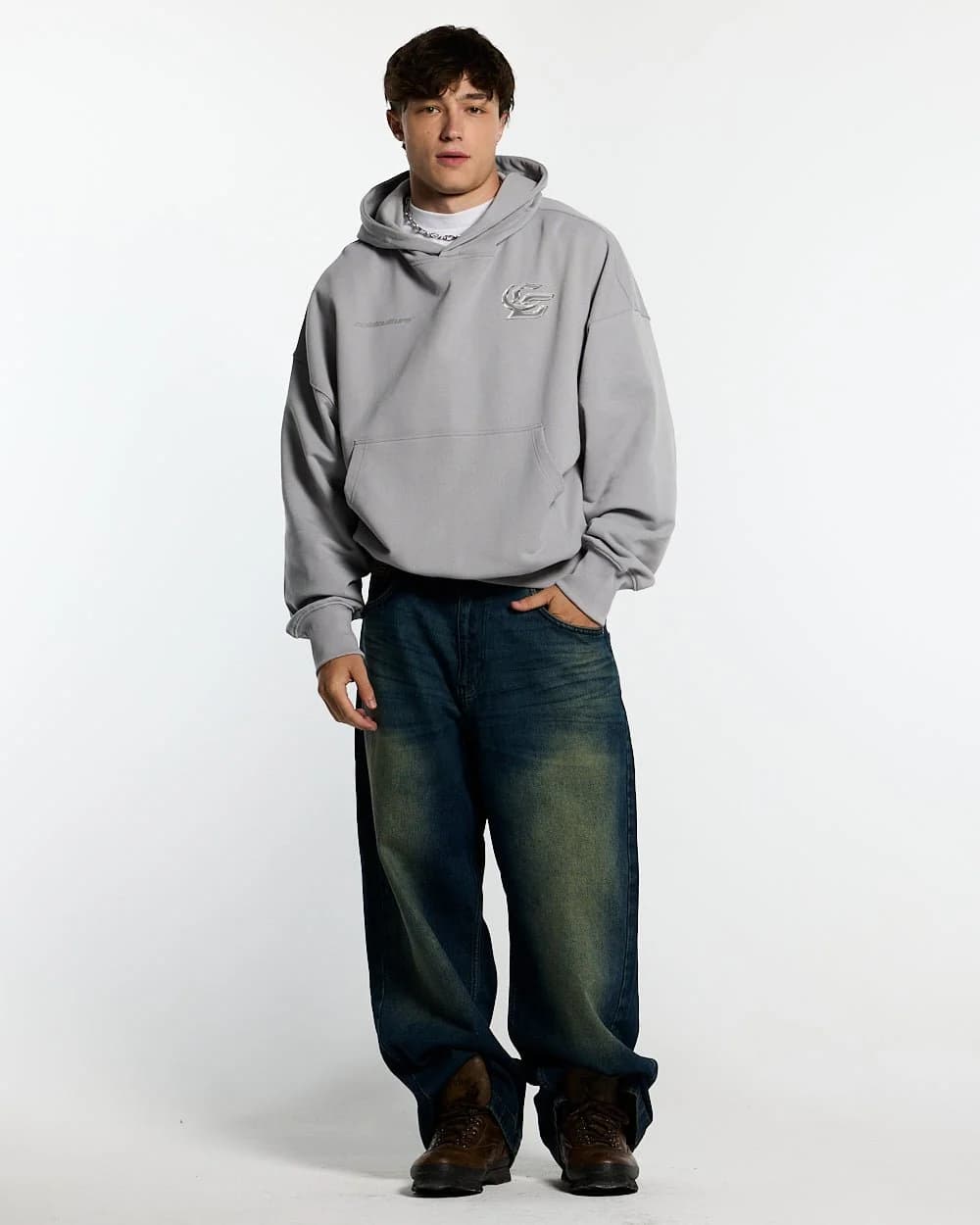HYPERCHROME HOODIE PEARL GREY 4