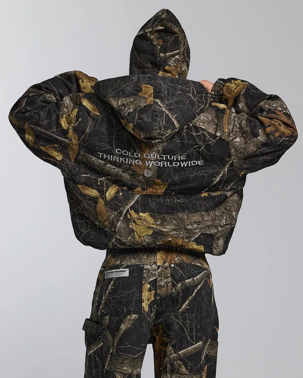 HOODED JACKET REALTREE BLACK 6