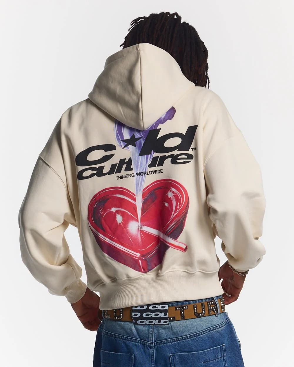 HEART ASHTRAY HOODIE GREY 2