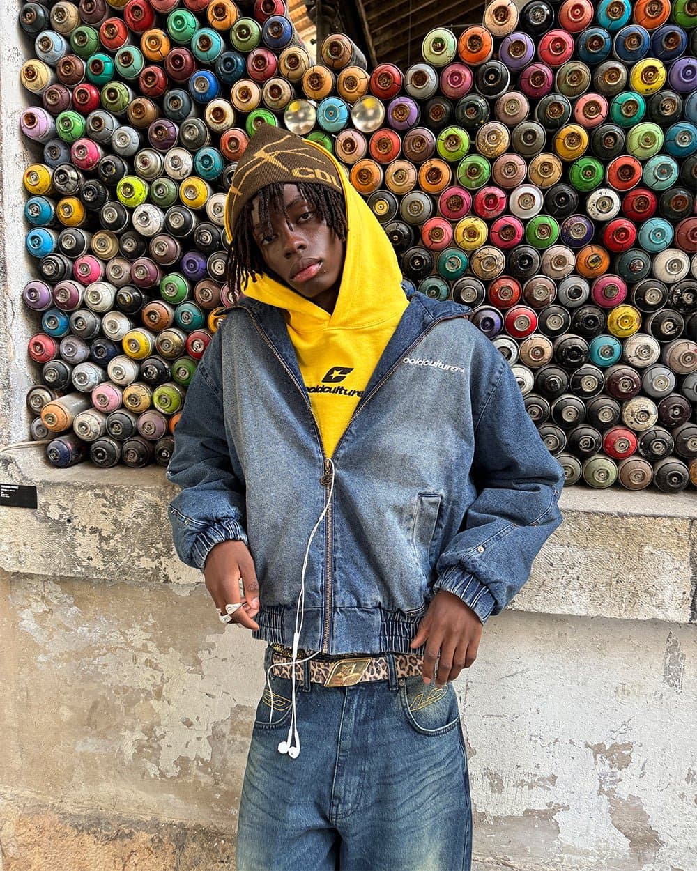 MIKE HOODED JACKET DENIM 7
