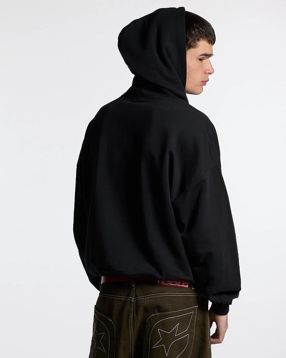 ESSENTIAL HOODIE BLACK 4