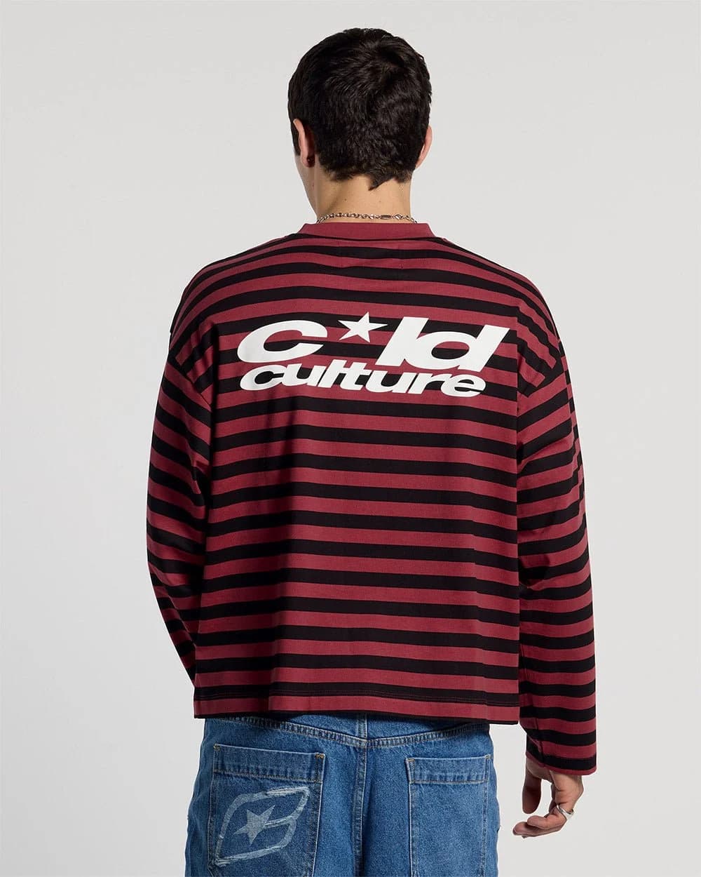 PARDON ME LONGSLEEVE BLACK & RED 2