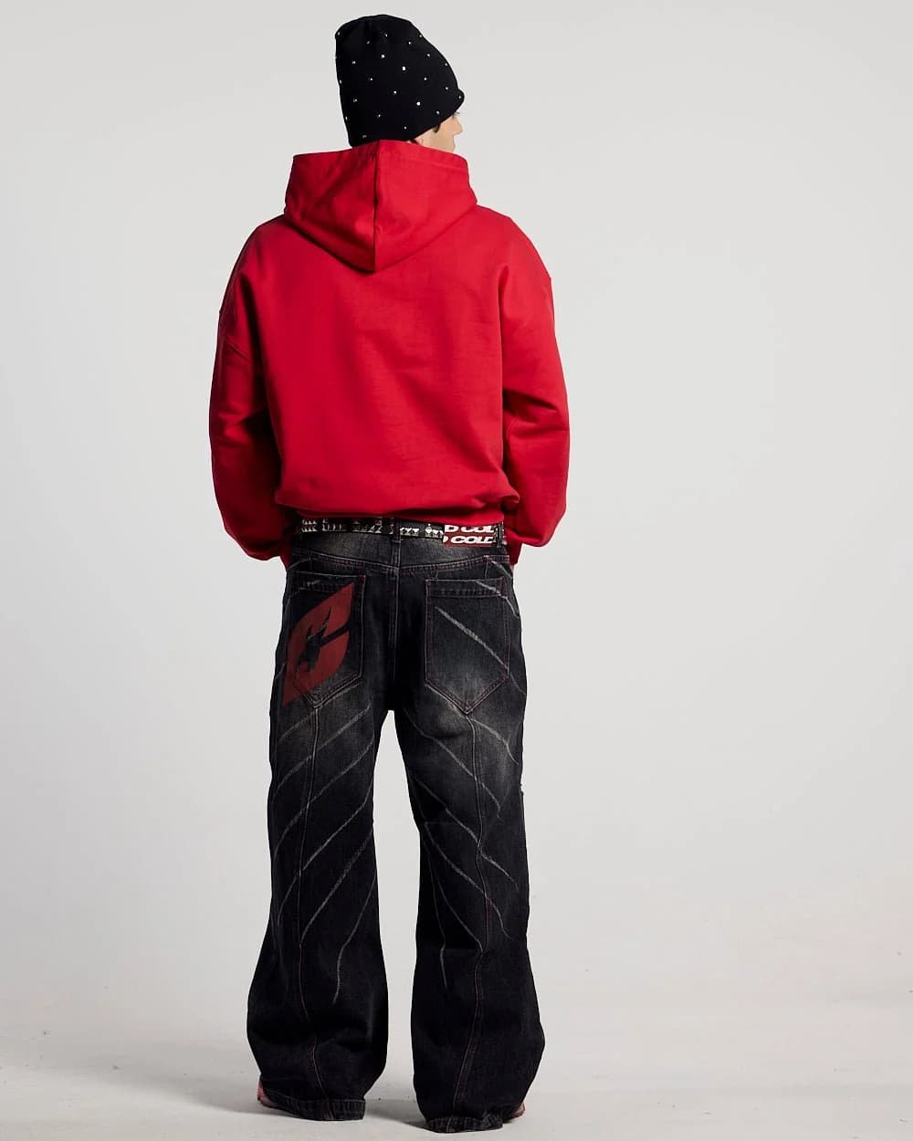 COLD 521 HOODIE RED 4