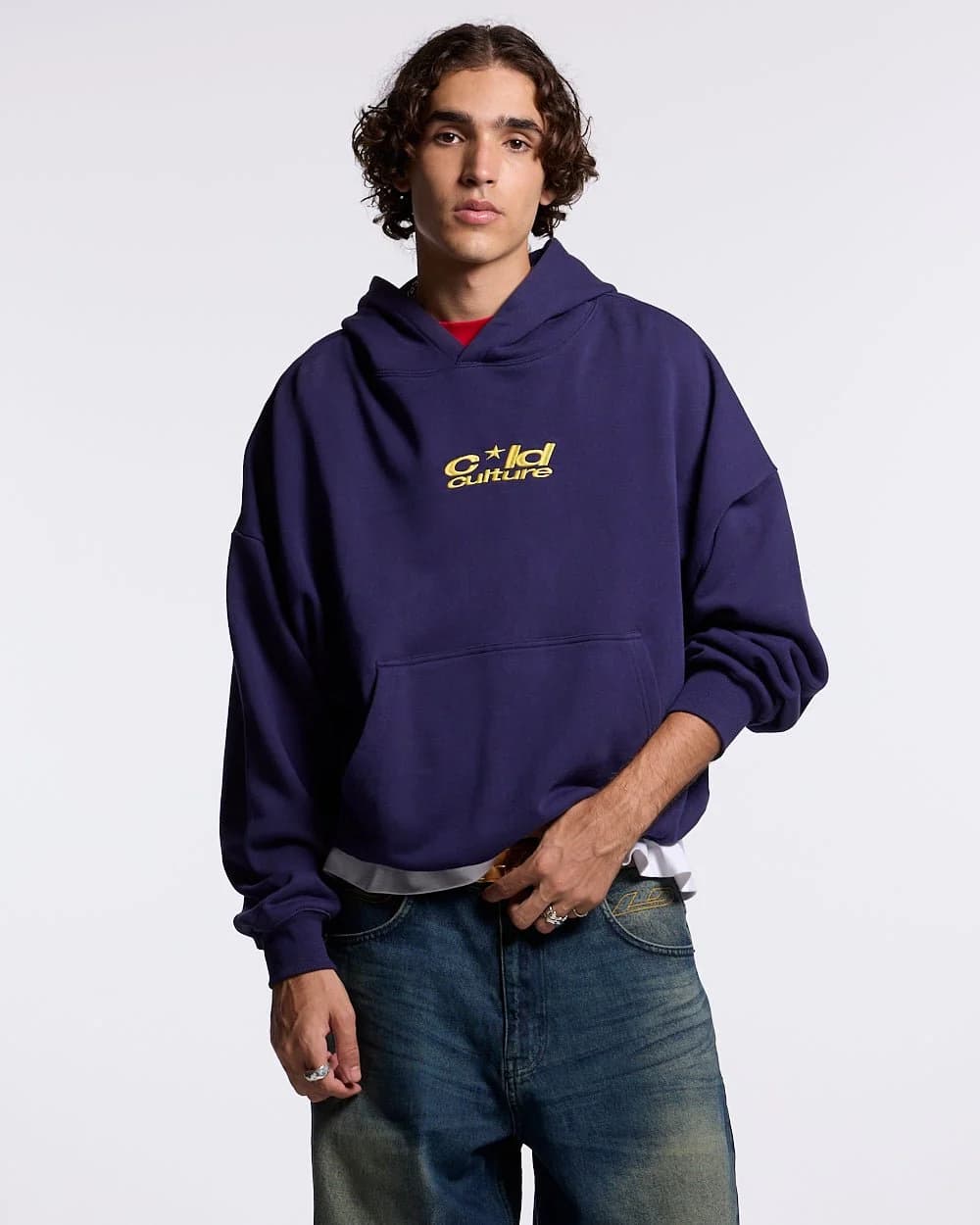 ICONIC COLD HOODIE NAVY BLUE 4