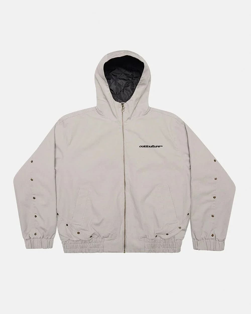 MIKE HOODED JACKET GREY by COLD CULTURE