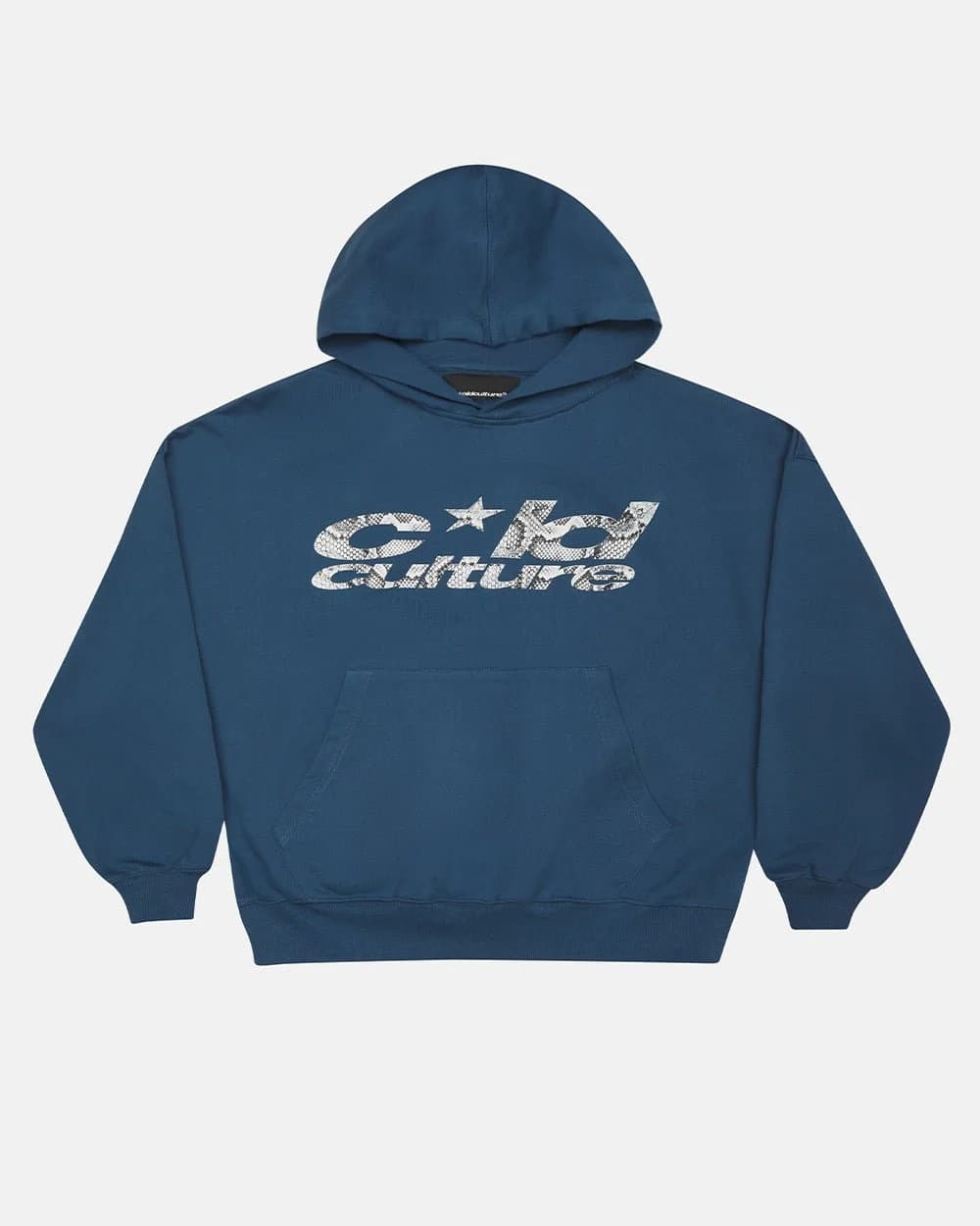 WILD SNAKE HOODIE NAVY BLUE by COLD CULTURE