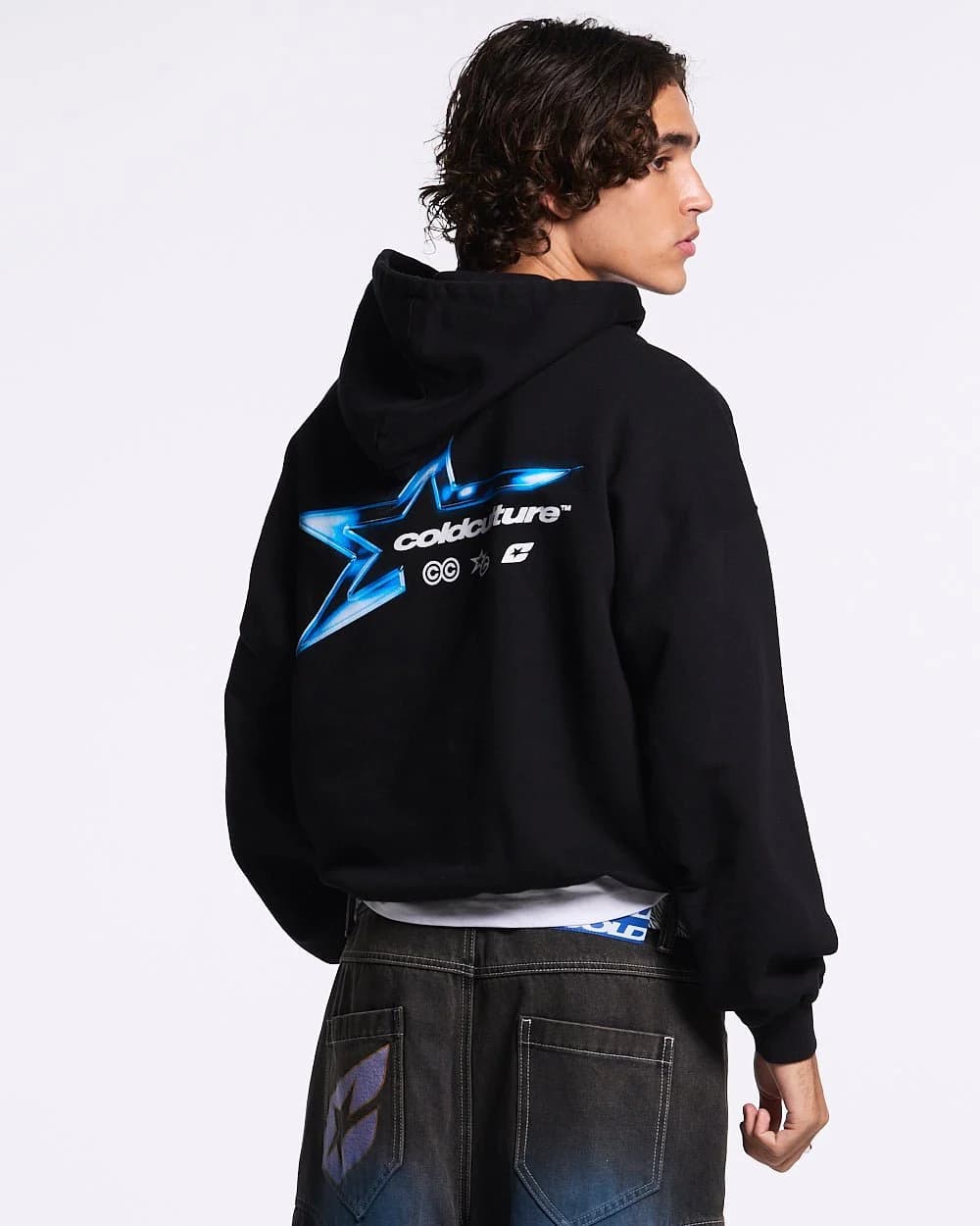 ELECTRIC SHINE HOODIE BLACK 2