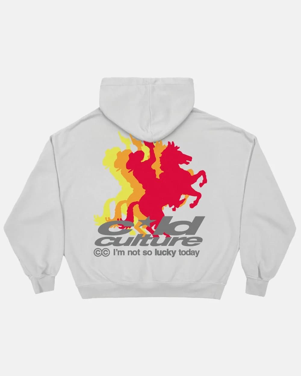 COWBOY HOODIE COOL GREY by COLD CULTURE