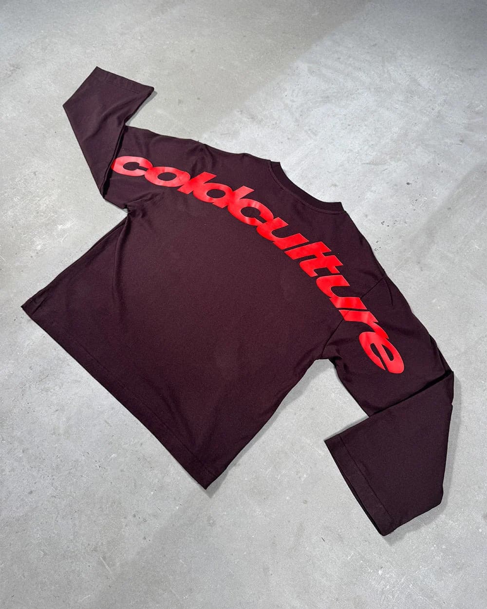 CURVED LONGSLEEVE BROWN 7