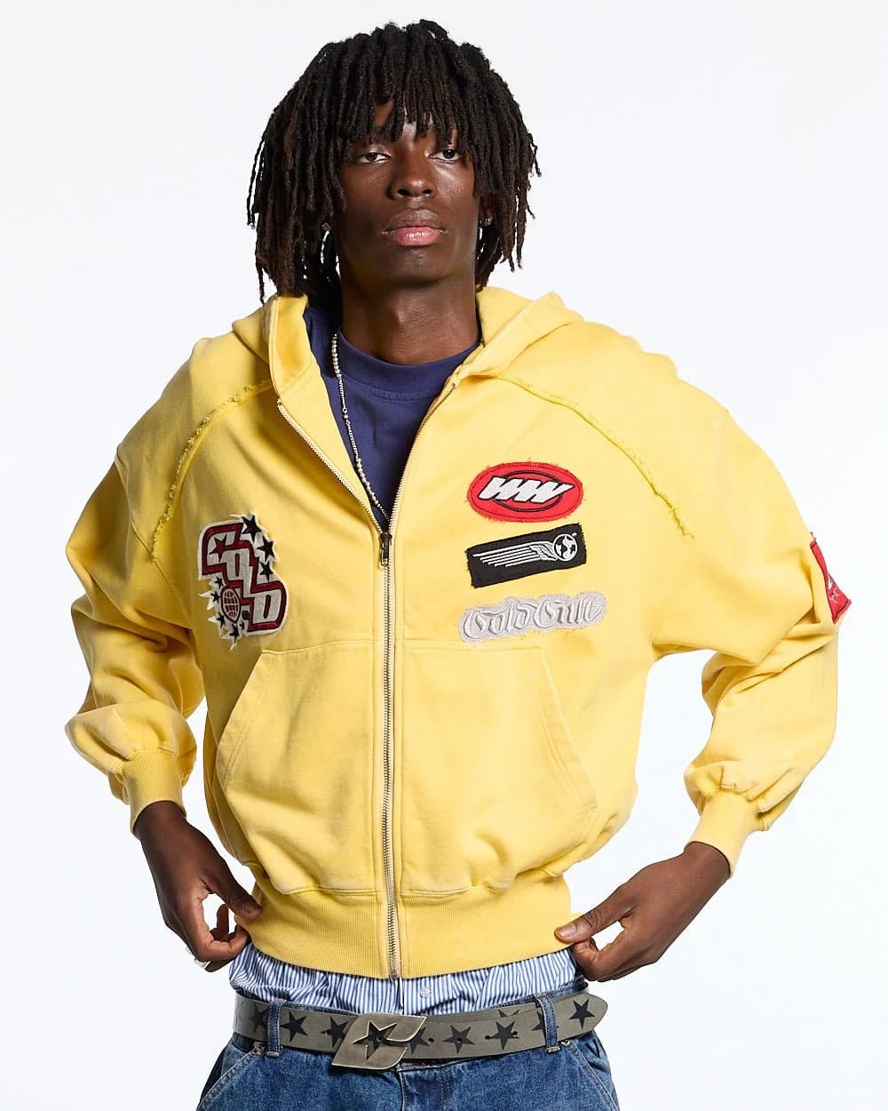 WALKER ZIP HOODIE YELLOW 2