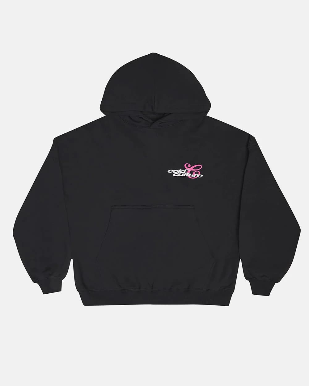 KISS THE BUNNY HOODIE BLACK 3