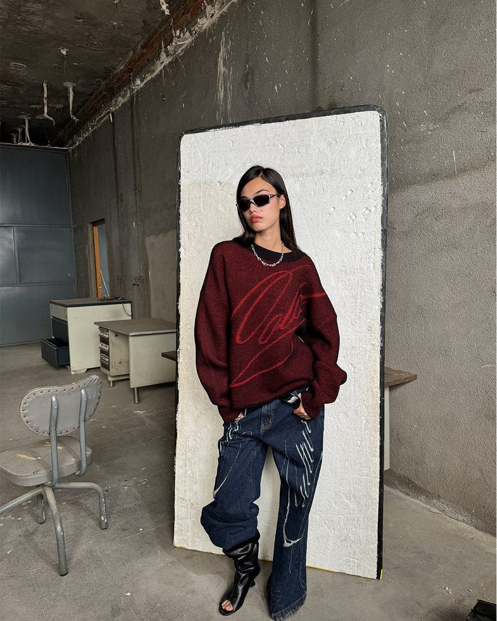 GRUBBY KNIT BLACK 5