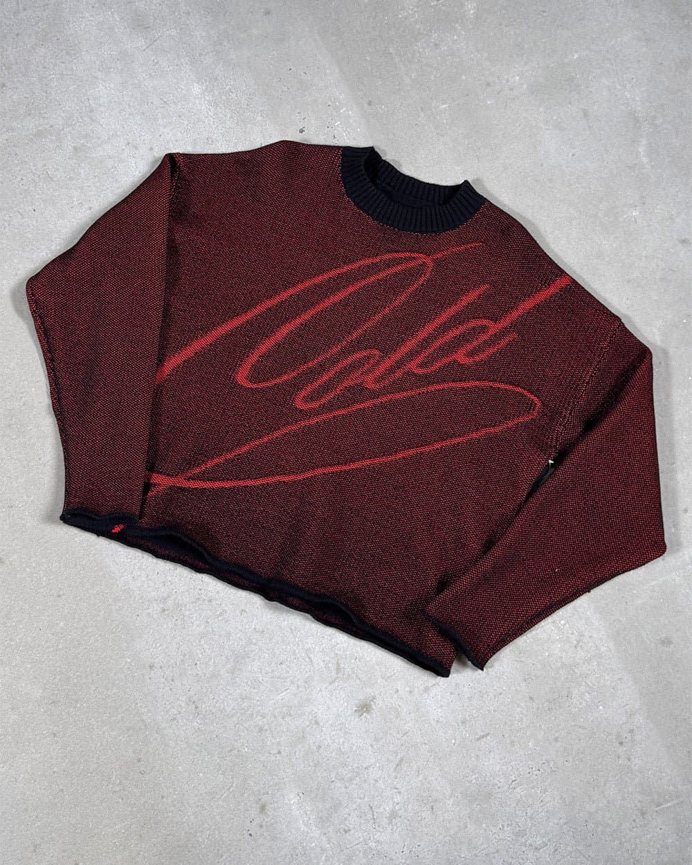 GRUBBY KNIT BLACK 6