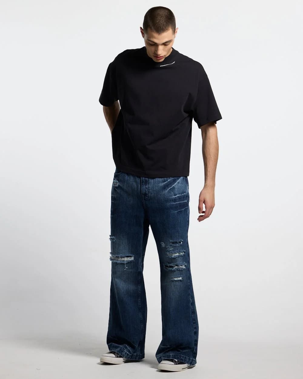 LOW KEY BASIC TEE 2 PACK WHITE & BLACK 7