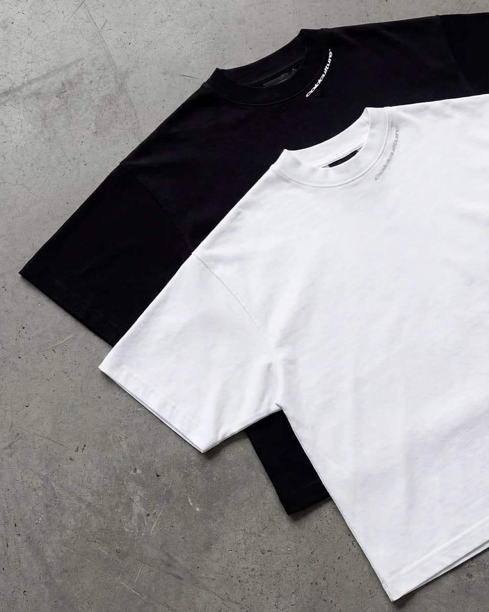 LOW KEY BASIC TEE 2 PACK WHITE & BLACK 12