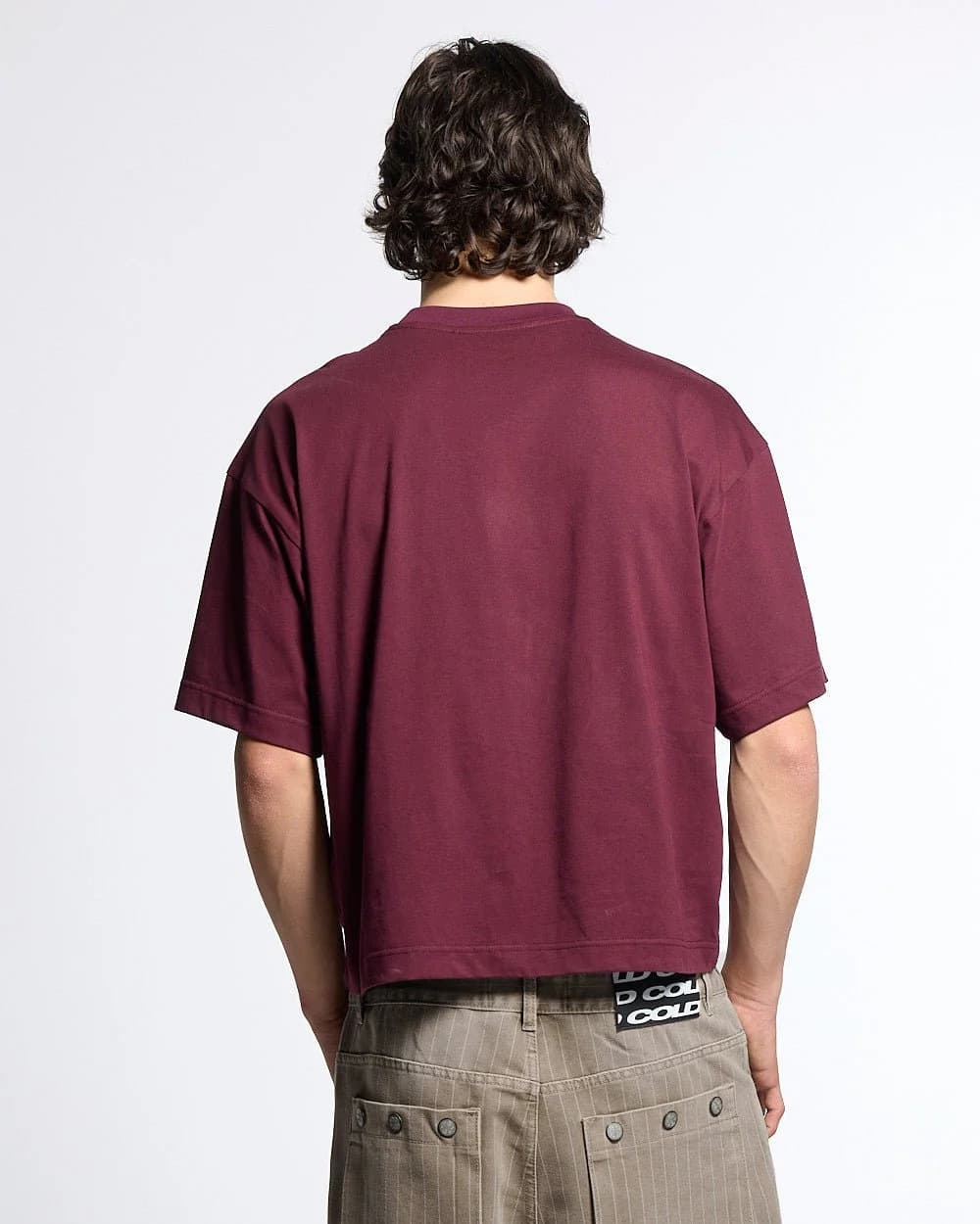 MIX MATCH TEE BURGUNDY 3