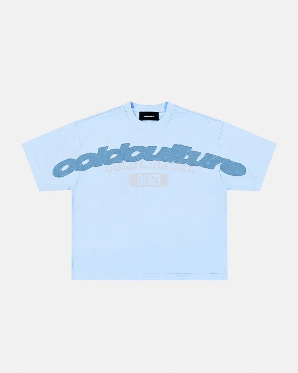 MIX MATCH TEE BLUE by COLD CULTURE