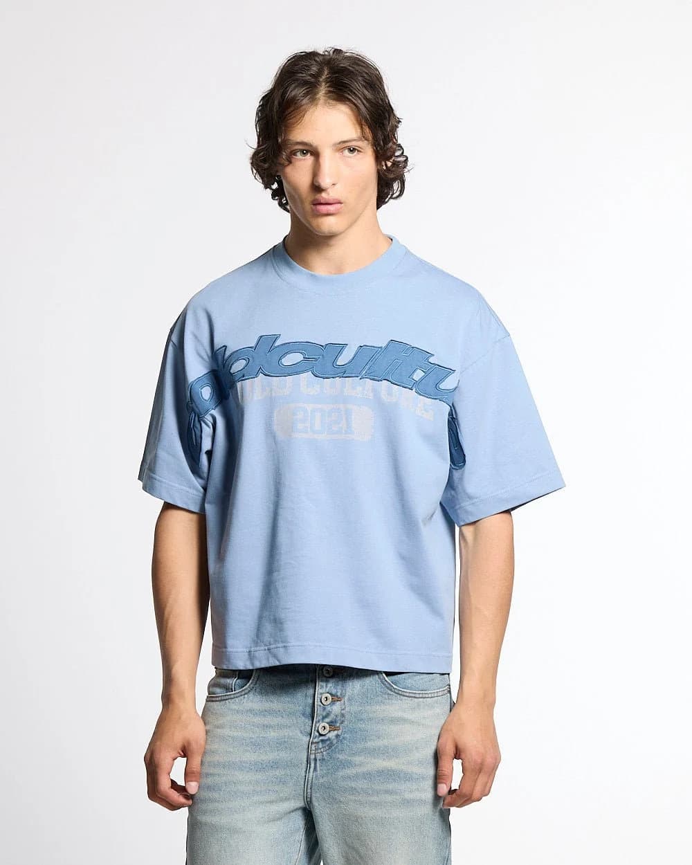 MIX MATCH TEE BLUE 2