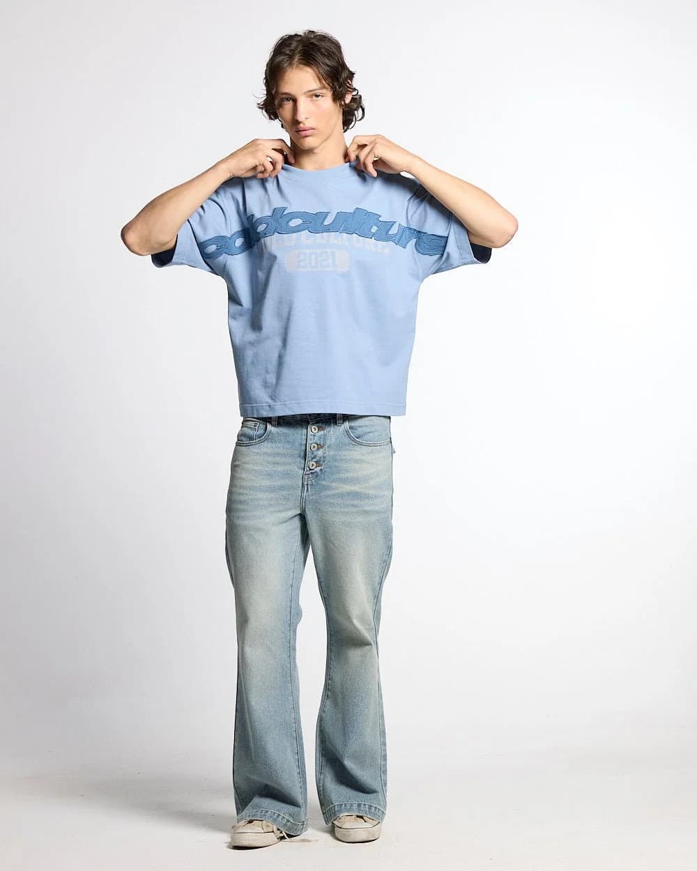 MIX MATCH TEE BLUE 5