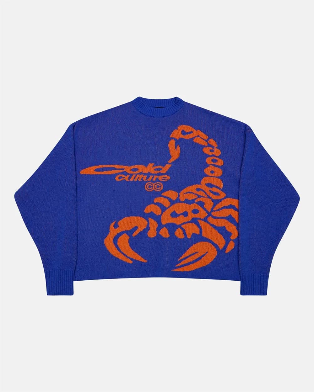POISON KNIT BLUE AND ORANGE by COLD CULTURE