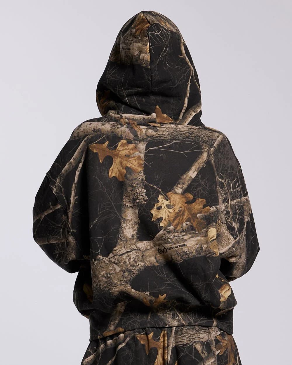 ZIP HOODIE REALTREE BLACK 6