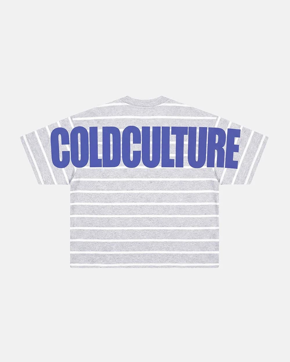 BAY STRIPE TEE GREY by COLD CULTURE