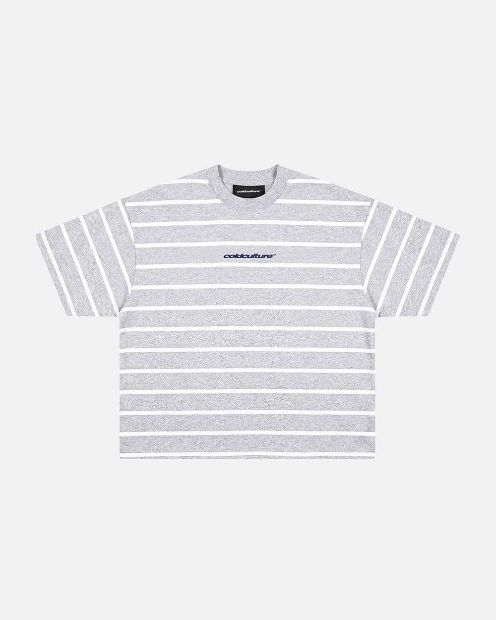 BAY STRIPE TEE GREY by COLD CULTURE
