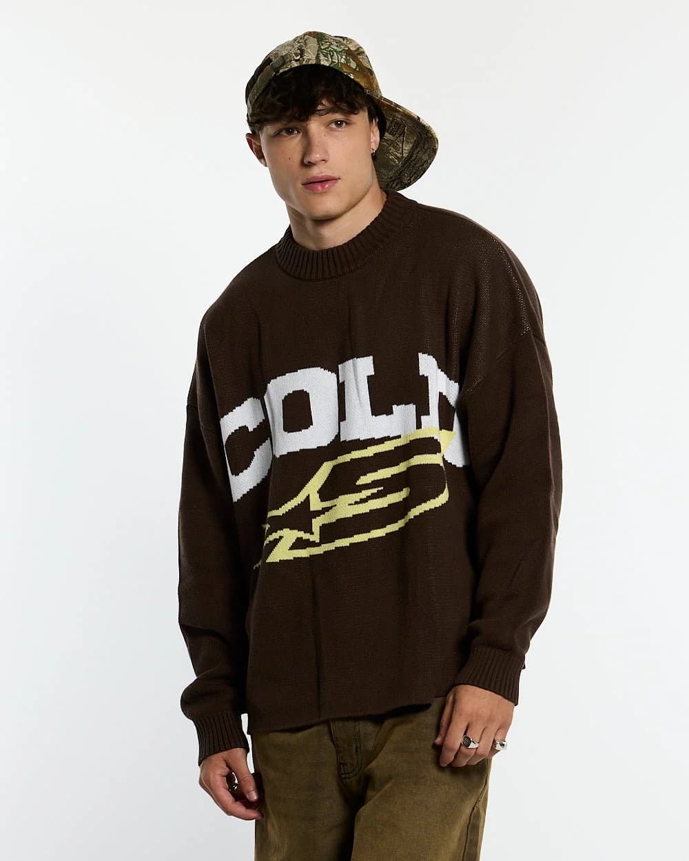 DAILY KNIT BROWN 3