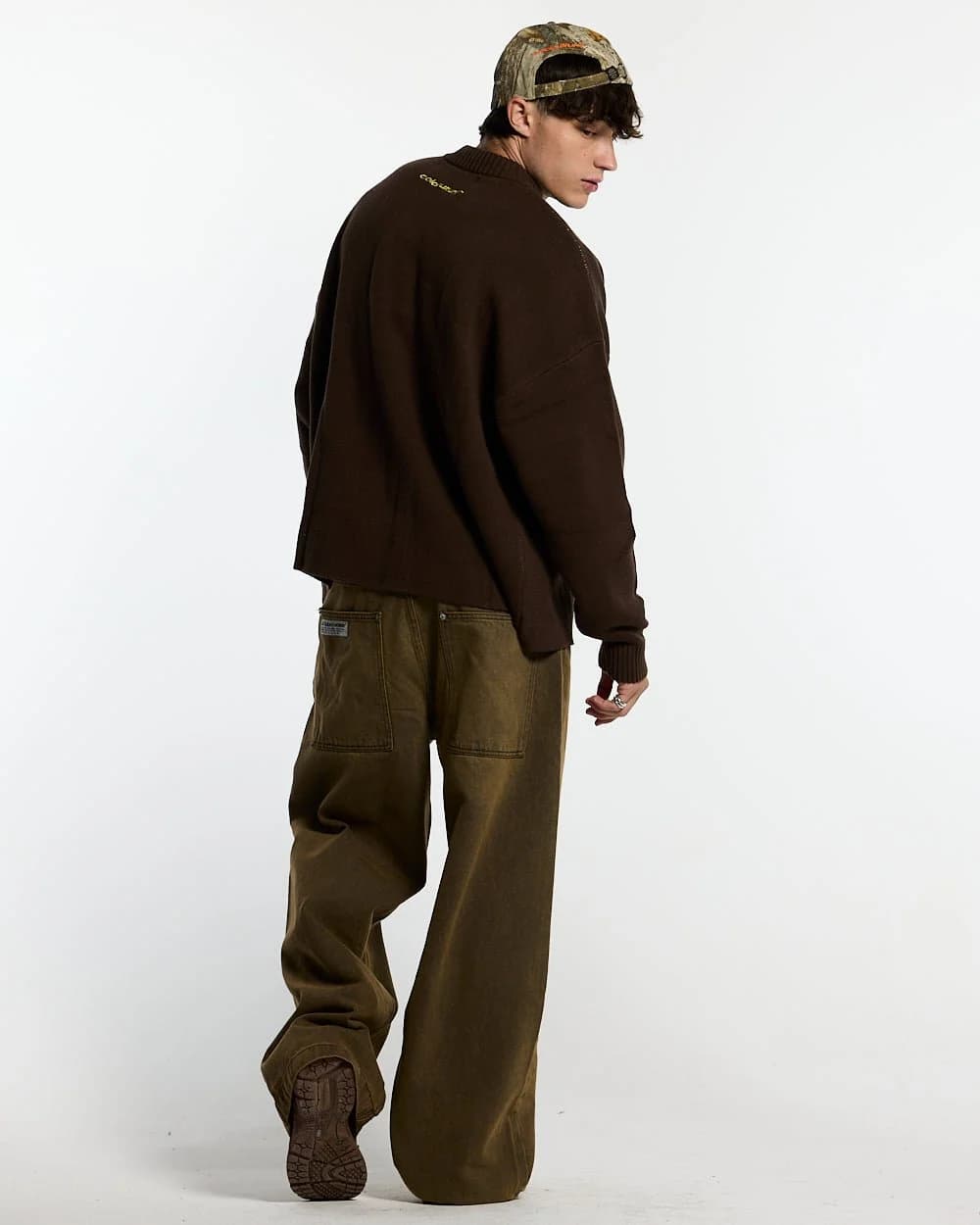 DAILY KNIT BROWN 4