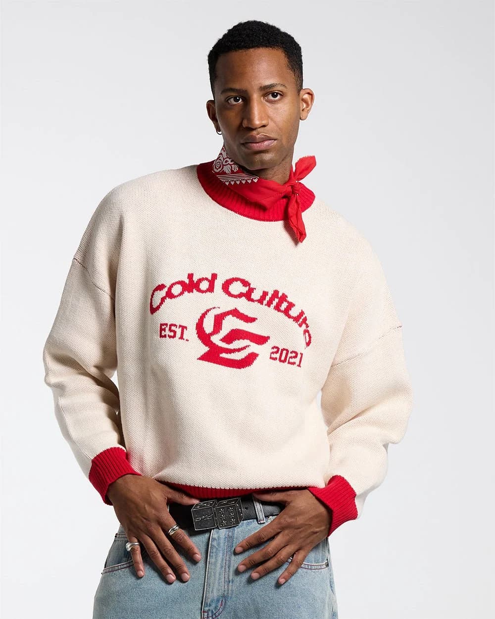 ACADEMY KNIT ACID WHITE 3