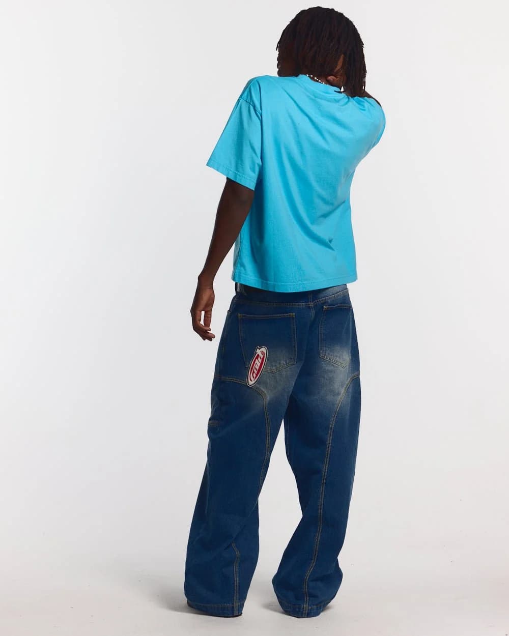 SPIDER TEE BLUE 4