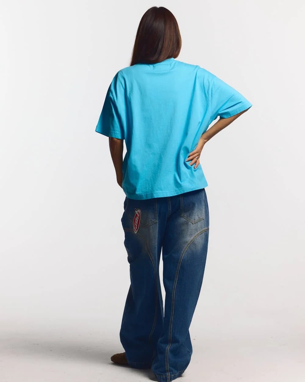 SPIDER TEE BLUE 6